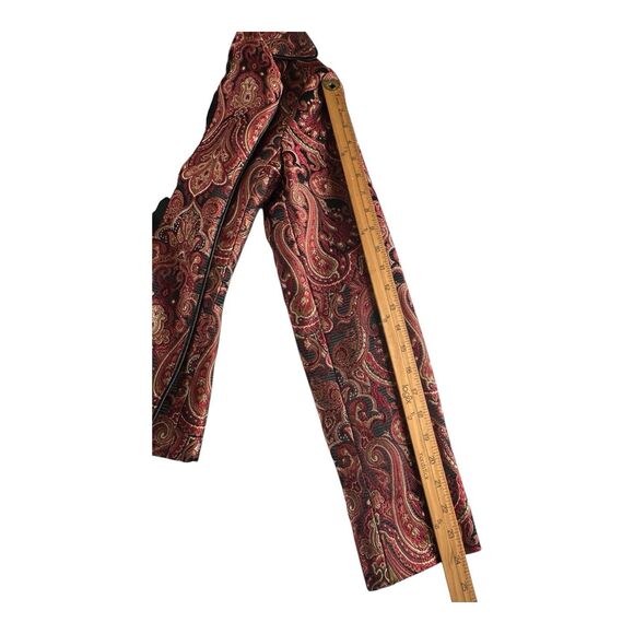 Vintage Giancarlo Ferrari Womens Tapestry Jacket Size 6 Open Front Paisley Boho - Picture 10 of 15